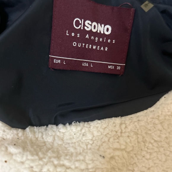 Ladies Navy Blue sleeveless vest, size L. Excellent condition. - Picture 5 of 5